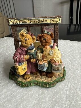 Boyds Bears "Pam & Kristi Shopsalot... What a Bargain!"